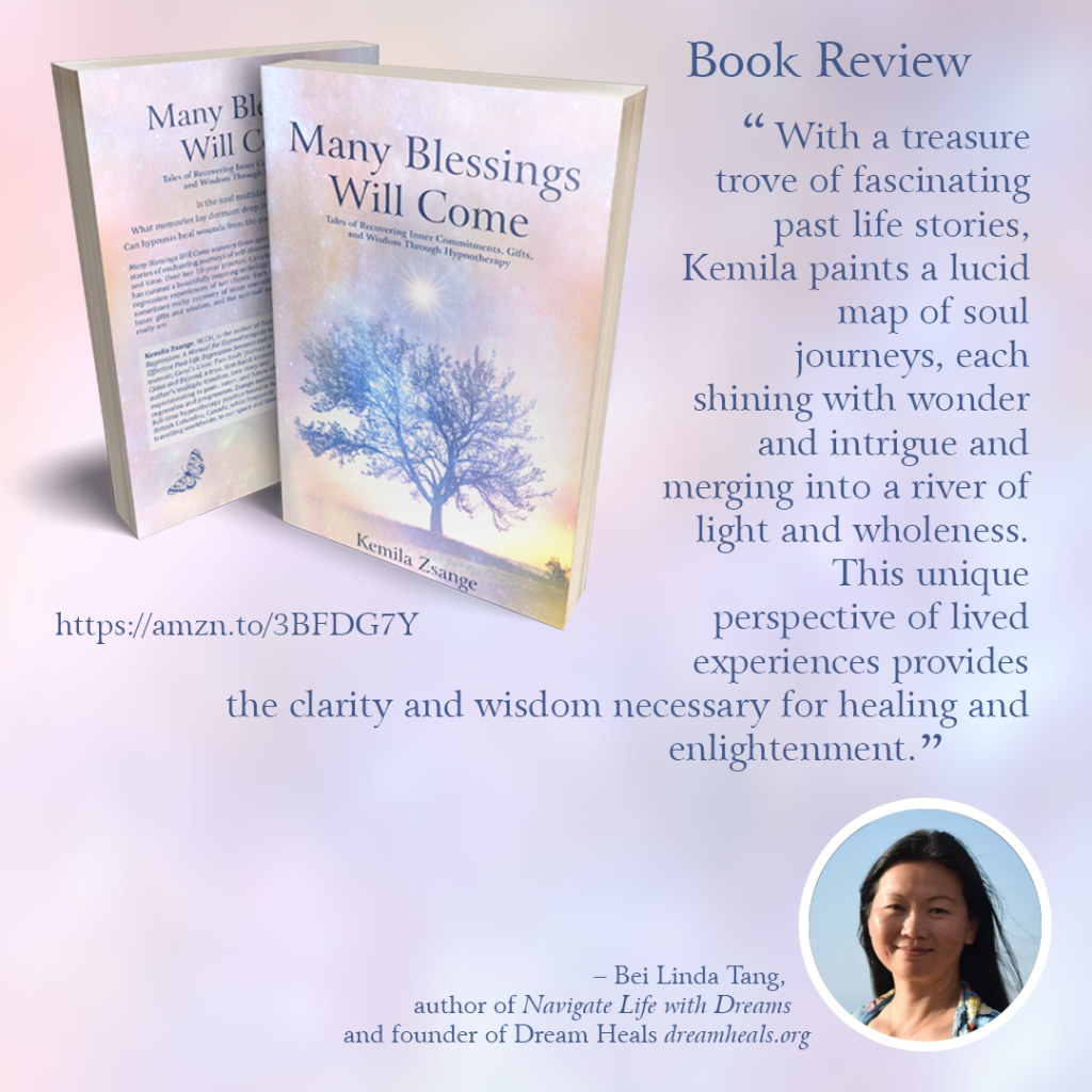 Belinda Tang on Kemila Zsange's book Many Blessings Will Come