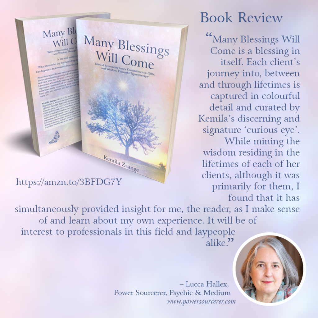 Lucca Hallex on Kemila Zsange's book Many Blessings Will Come