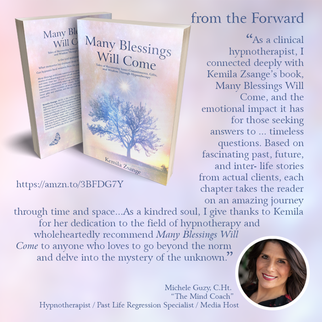 Michele Guzy on Kemila Zsange's book Many Blessings Will Come