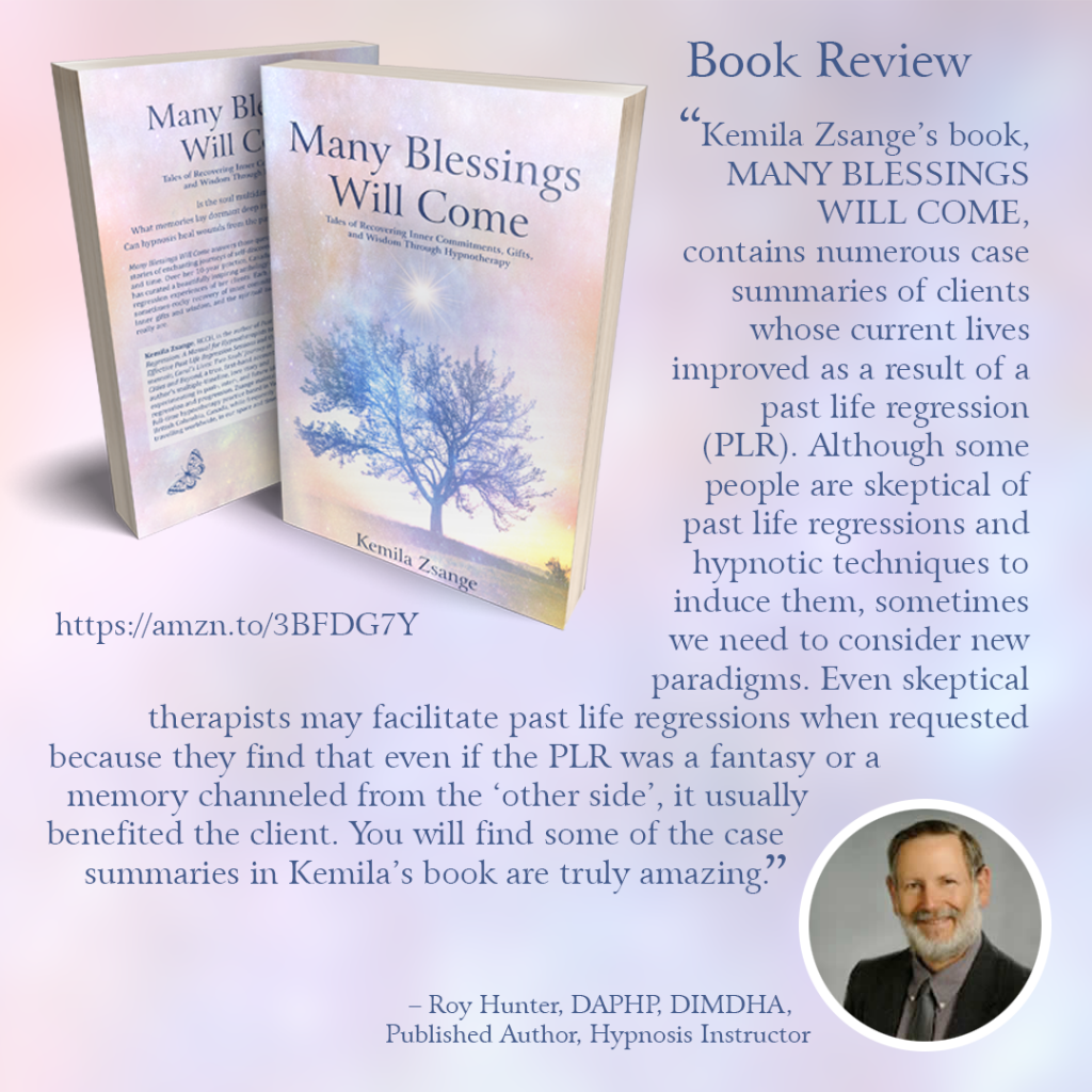 Roy Hunter on Kemila Zsange's book Many Blessings Will Come